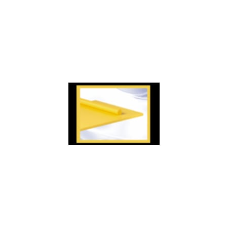 Professional Plastics Yellow Tivar DS Modified UHMW Sheet, 0.250 X 48.000 X 120.000 Each SUHMWDSYW.250X48X120XLINKQ